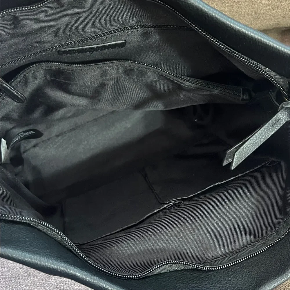 New Style & Co Hudsonn Convertible Hobo Bag in Black